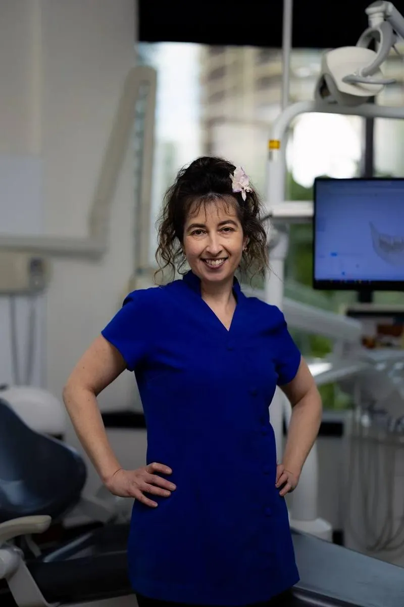 A dental hygienist at Dentist In The Park, Bondi Junction